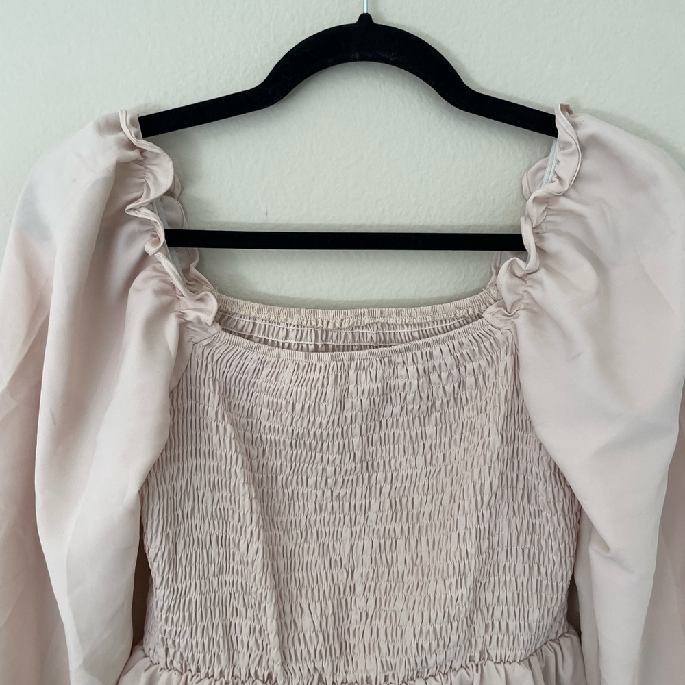 Amazon Pink Ruffle dress - Picture 3 of 3
